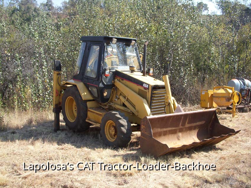 CAT Tractor Loader Backhoe